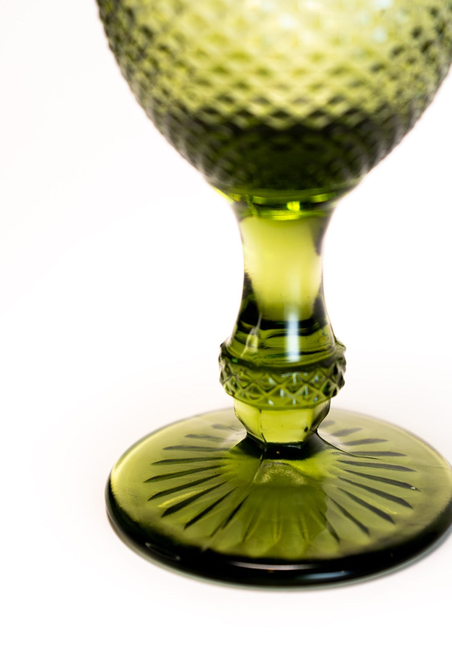 Copo de Bicos Verde Azeitona