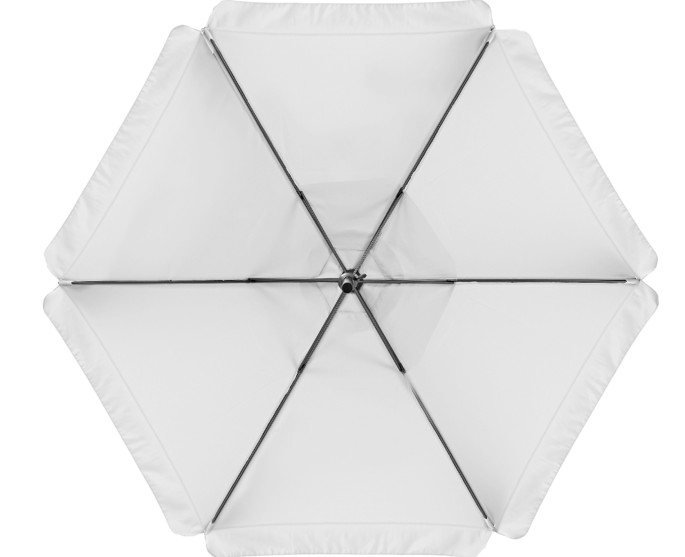 Chapéus de Sol Branco Cru