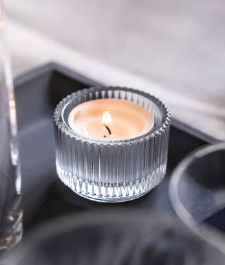 Porta Velas  t-light riscas