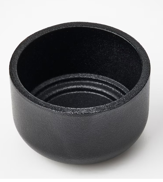 Porta Velas  t-light Preto