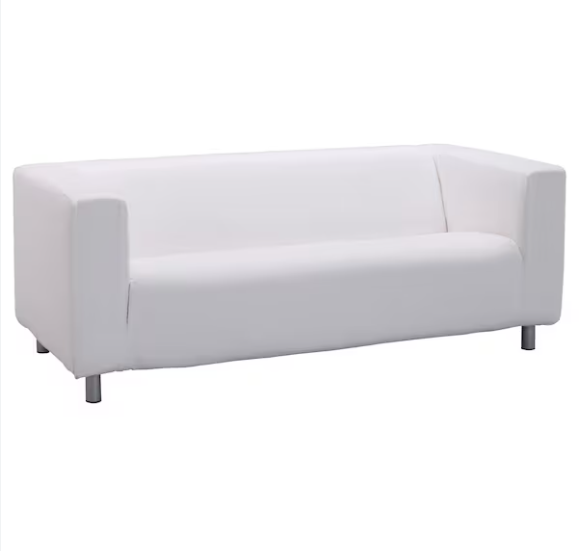 Sofá Branco 2/3 lugares