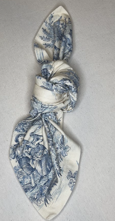 Guardanapo Toile de Jouy Azul