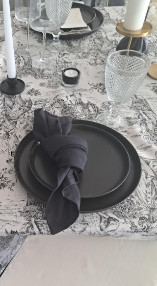 Guardanapo Preto