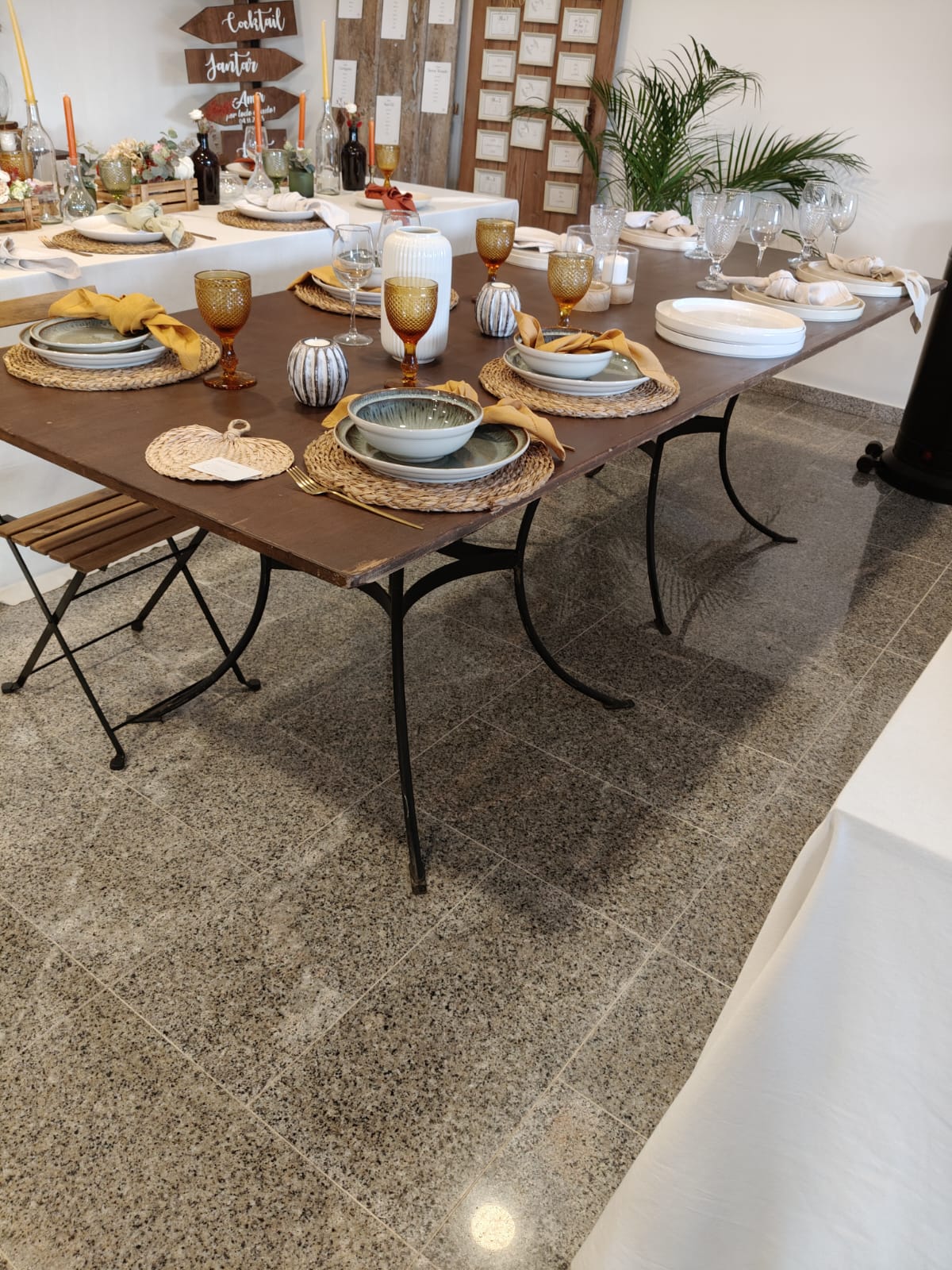 Mesa Rustica Retangular