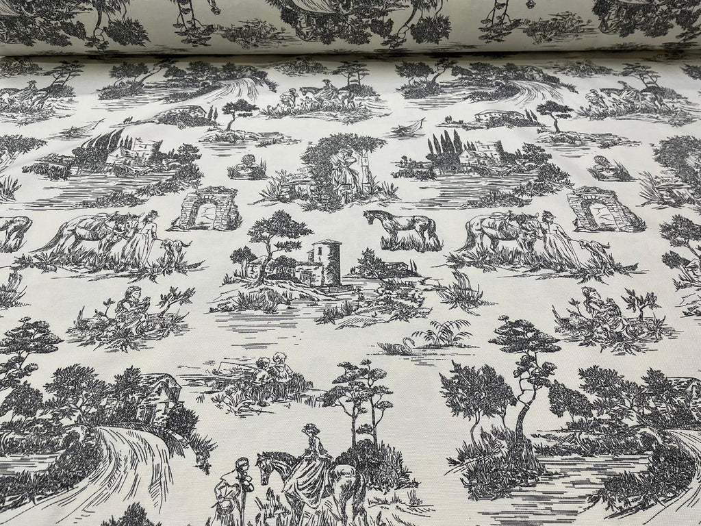 Serviette en carreaux antiques