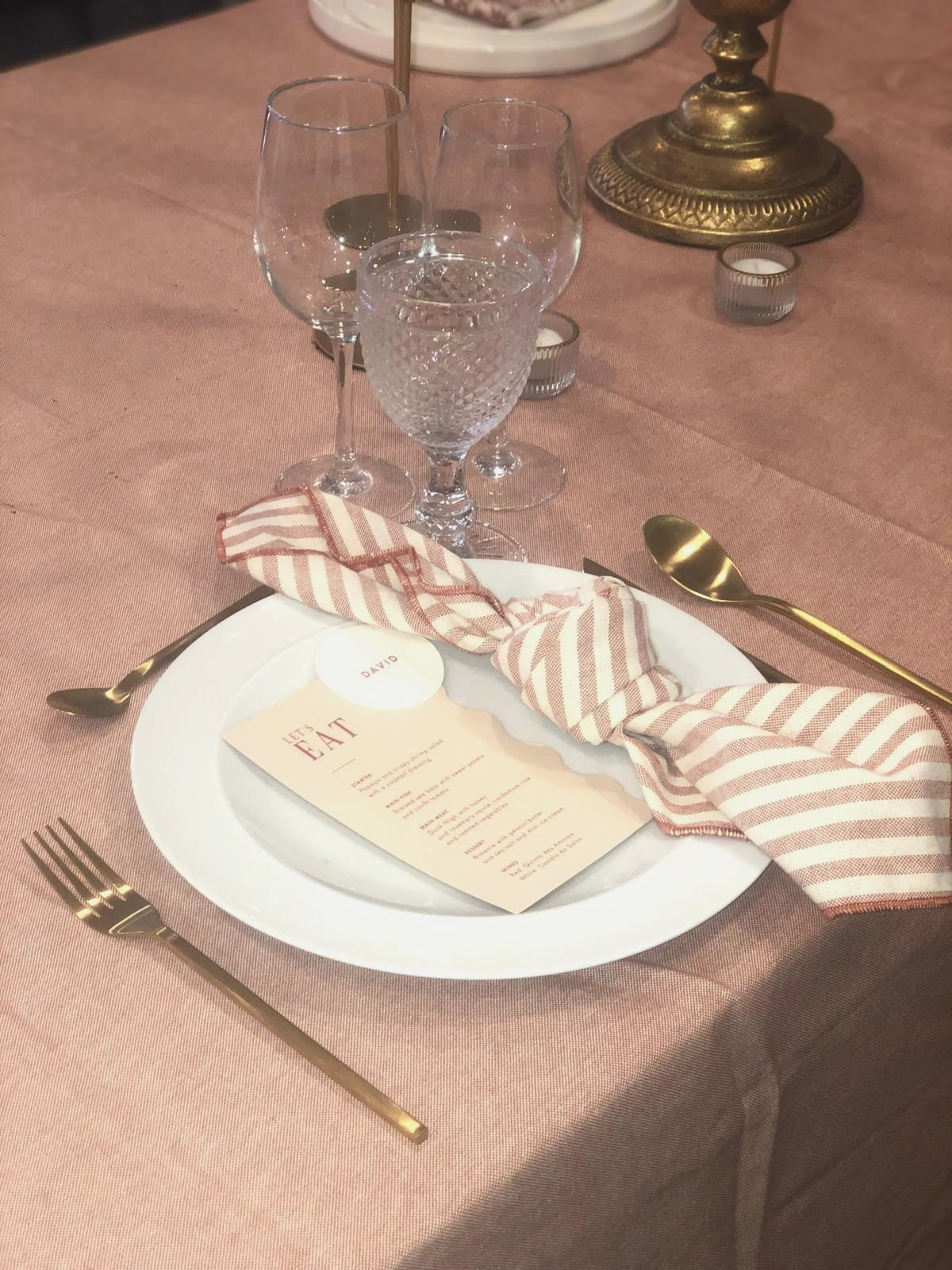 Toalha Duas Linhas Terracotta