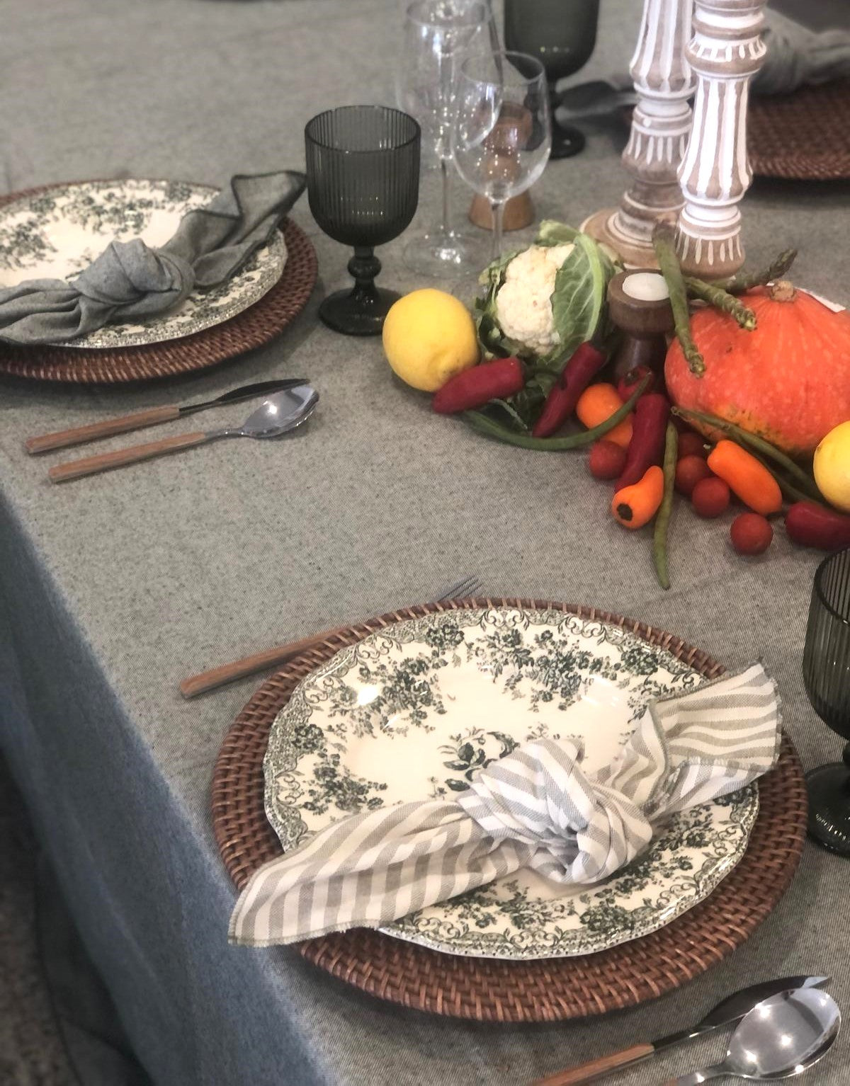 Toalha Duas Linhas Verde