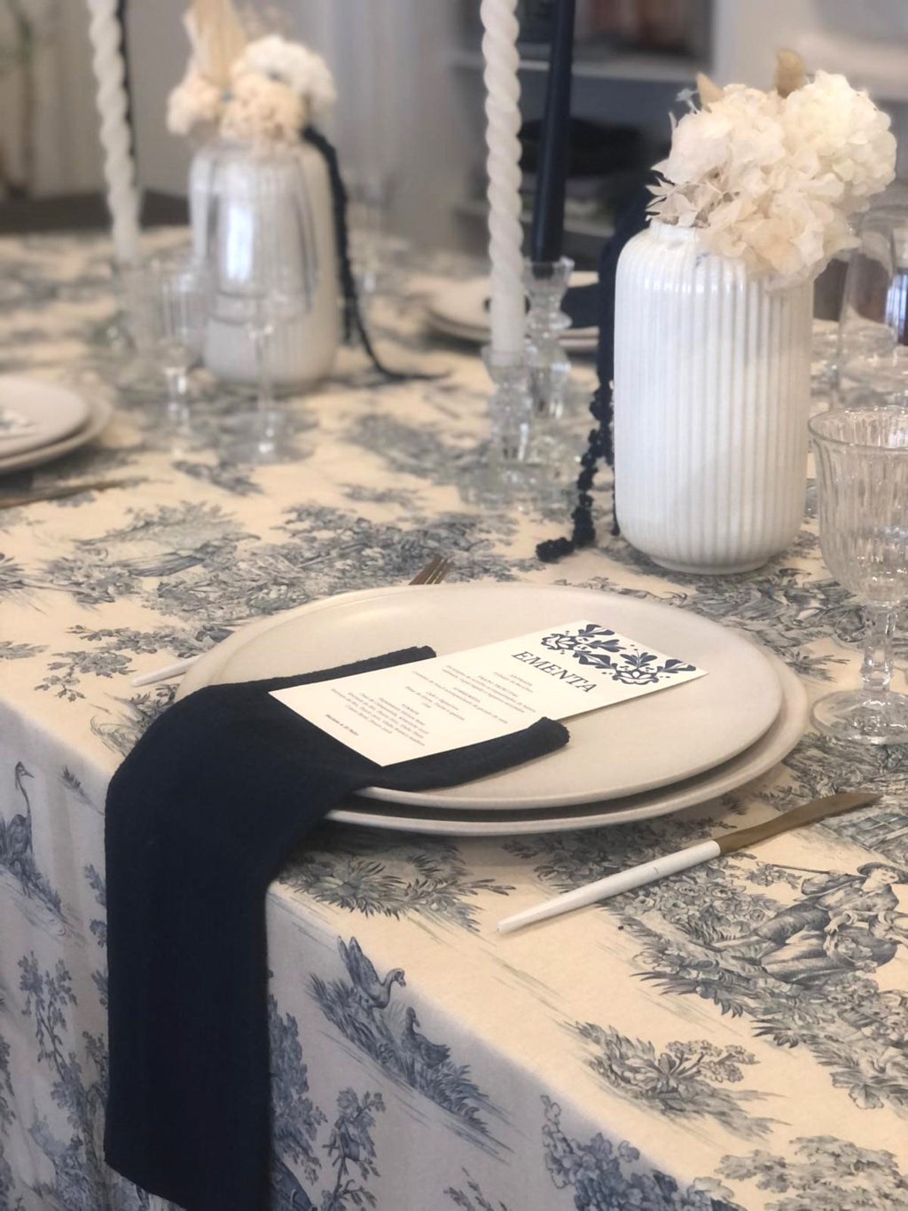 Raw White Linen Towel