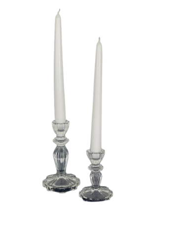 Castiçais Altos Cristal